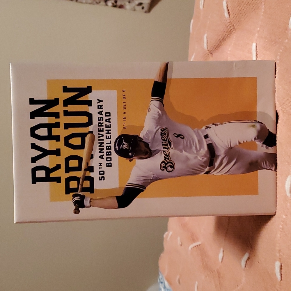 ❄️Ryan Braun 50th Anniversary Bobblehead